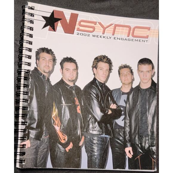 NSYNC Memorabilia Lot Collectibles Boy Band Teen Photos Concert Pass CD Calendar - Picture 4 of 16
